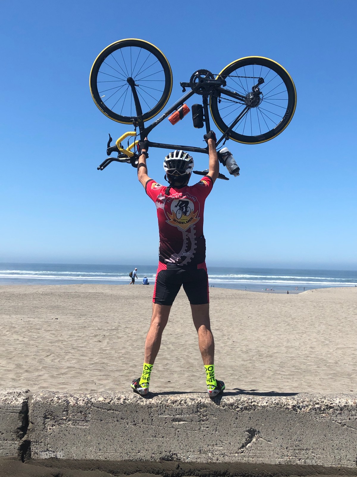 Day 0 – Wheel dip in the Pacific&nbsp;Ocean
